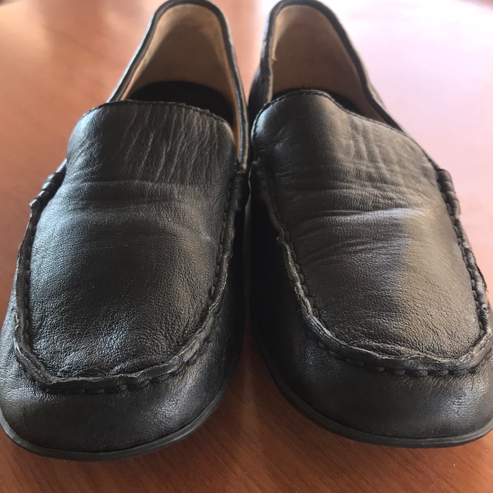 Born handcrafted soft black leather driving loafer - Picture 5 of 7